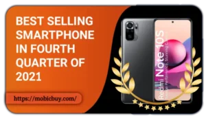 Best selling smartphone in 4th quarter of 2021